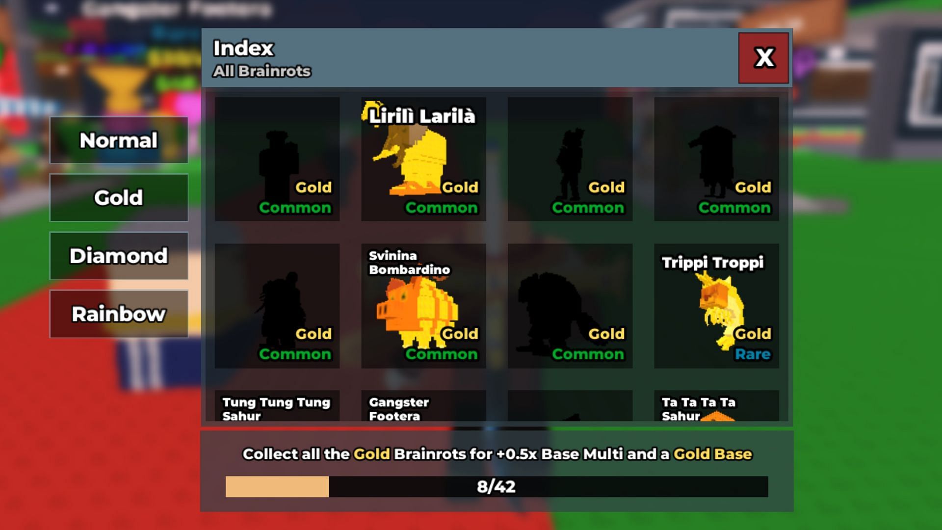 The Index will expand slightly (Image via Roblox)